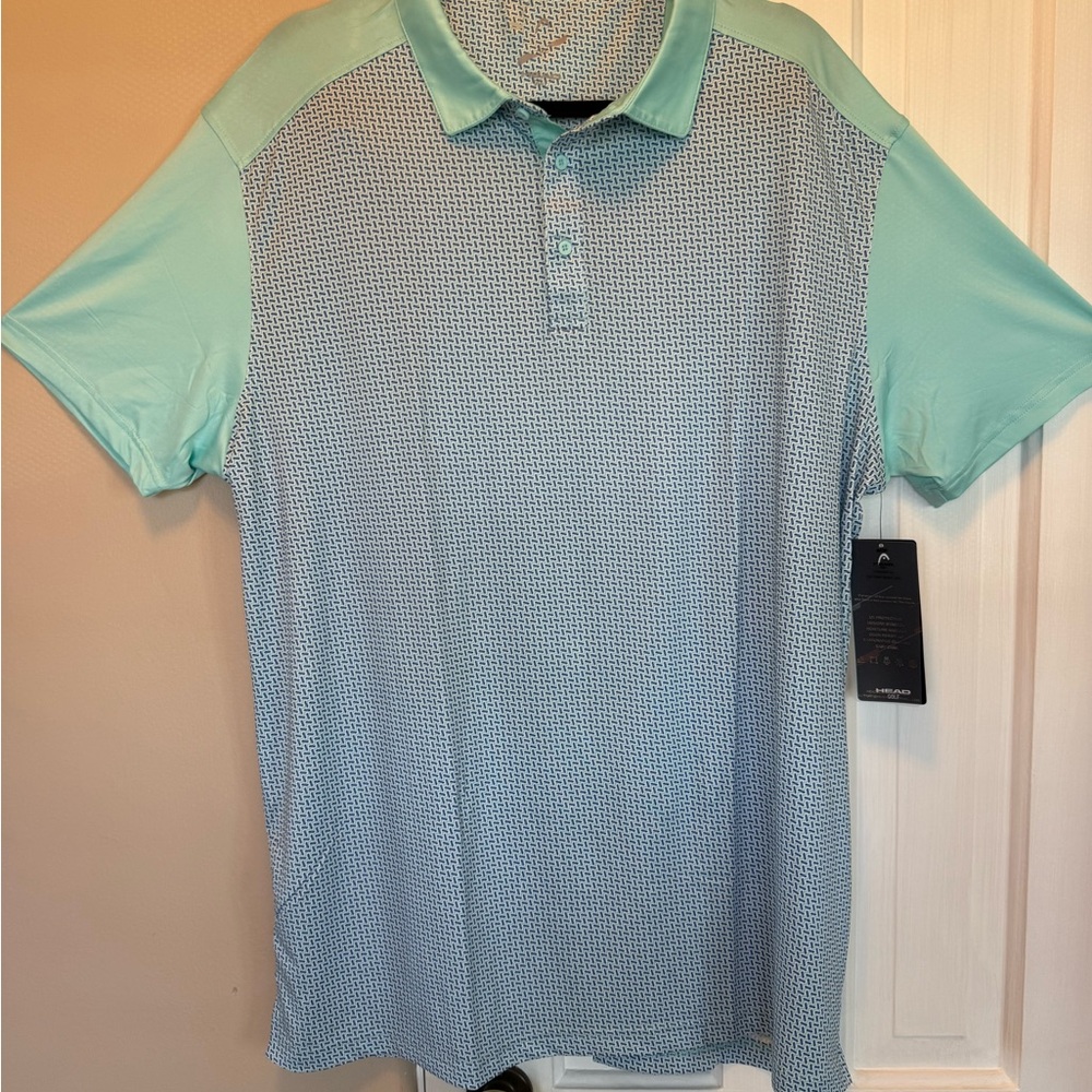 HEAD Men's Aqua Golf Polo Shirt